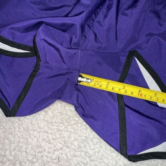 Nike Dri-fit Womens Running Shorts Royal Purple White Size Small - Picture 5 of 11